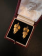 VICTORIAN 15CT GOLD ACORN EARRINGS