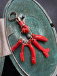 GEORGIAN CORAL FIGA HAND PENDANT