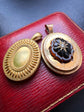 VICTORIAN ETRUSCAN REVIVAL GOLD LOCKET