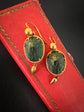 VICTORIAN SCARAB BEETLE EARRINGS