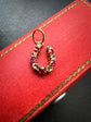 VICTORIAN DIAMOND & RUBY HORSESHOE PENDANT