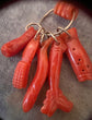 GEORGIAN CORAL FIGA HAND PENDANT