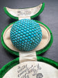 VICTORIAN PAVE TURQUOISE DOME PENDANT