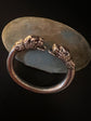 VICTORIAN DOUBLE LION HEAD BANGLE