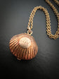 EARLY VICTORIAN SHELL VINAIGRETTE PENDANT