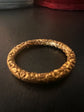 GEORGIAN LARGE CHUNKY 18CT GOLD SPLIT RING