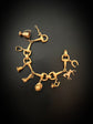 TIFFANY & CO 18CT GOLD SNAFFLE CHARM BRACELET