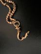 VICTORIAN 15CT GOLD CHAIN WITH TURQUOISE SLIDER