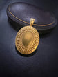 VICTORIAN ETRUSCAN REVIVAL GOLD LOCKET