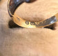 VICTORIAN 18CT GOLD BUCKLE RING