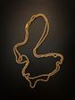 18CT GOLD GEORGIAN CHAIN