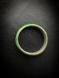 FRENCH GREEN ENAMEL BAND RING