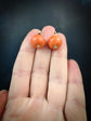 VICTORIAN CORAL EARRINGS