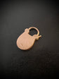 ANTIQUE 9CT GOLD PADLOCK