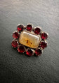 GEORGIAN GARNET LOCKET