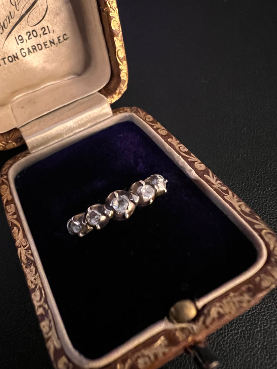 FRENCH 19TH CENTURY DIAMOND RING