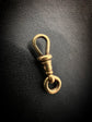 VICTORIAN 15CT GOLD DOG CLIP