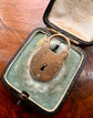 ANTIQUE 9CT GOLD PADLOCK