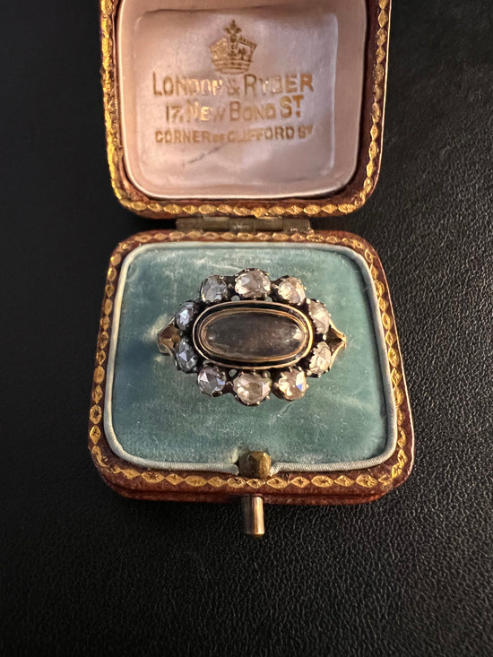 GEORGIAN SENTIMENTAL DIAMOND RING