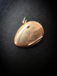 ANTIQUE 9CT GOLD EGG SHAPE PENDANT