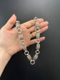 VICTORIAN SILVER COLLAR CHAIN