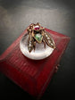 VICTORIAN RUBY, EMERALD & DIAMOND FLY PENDANT