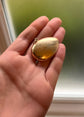 ANTIQUE 9CT GOLD EGG SHAPE PENDANT