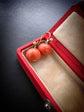 VICTORIAN CORAL EARRINGS