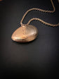 ANTIQUE 9CT GOLD EGG SHAPE PENDANT