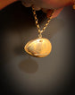 ANTIQUE 9CT GOLD EGG SHAPE PENDANT