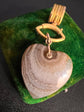 AGATE HEART PENDANT