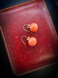 VICTORIAN CORAL EARRINGS