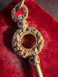 VICTORIAN WATCH KEY PENDANT