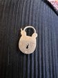 ANTIQUE 9CT GOLD PADLOCK