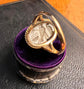 VICTORIAN HARDSTONE SCARAB BEETLE RING