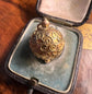 ANTIQUE GOLD SPHERE PENDANT