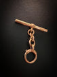 VICTORIAN 18CT GOLD T-BAR & SPRING BOLT